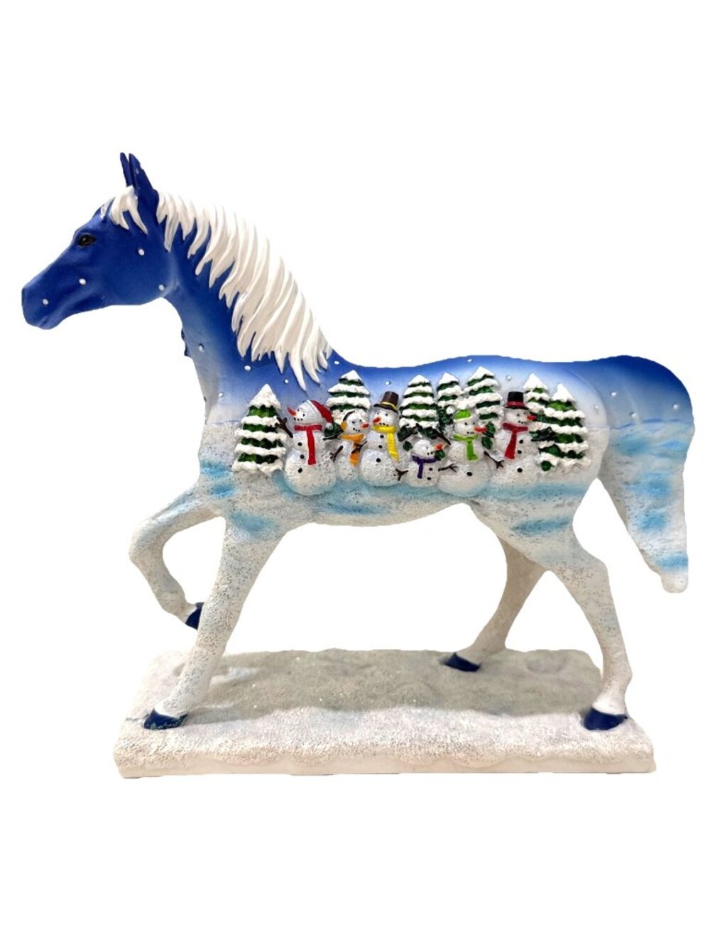 Trail of Painted Ponies Let It Snow 12285 Snowman Christmas Nunbered 1E/8267